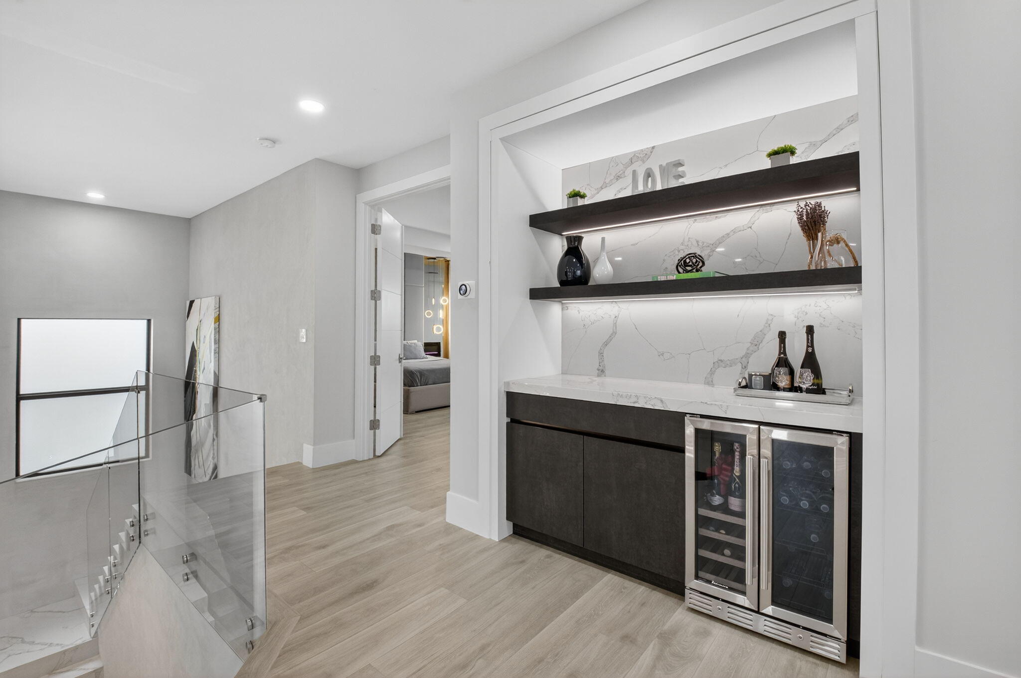 9083 Benedetta Place Boca Raton, FL 33496 - Photo 41 of 112 a kitchen with kitchen island a stove and a refrigerator