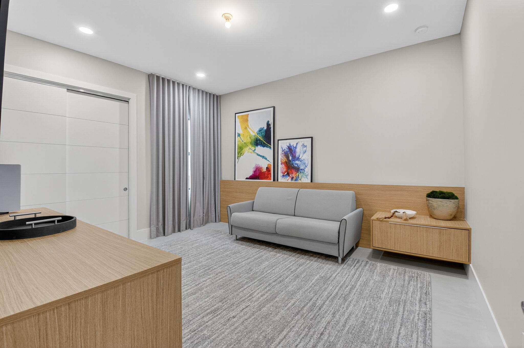 9083 Benedetta Place Boca Raton, FL 33496 - Photo 45 of 112 a living room with furniture and a wooden floor