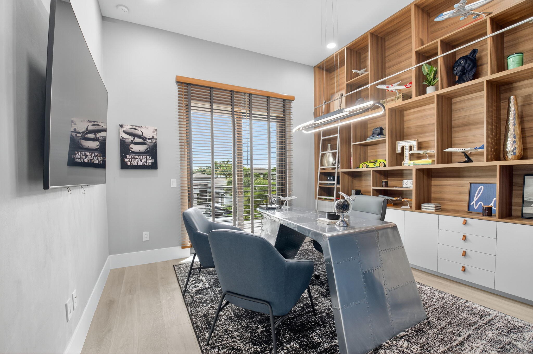 9083 Benedetta Place Boca Raton, FL 33496 - Photo 50 of 112 a dining room with furniture and a window