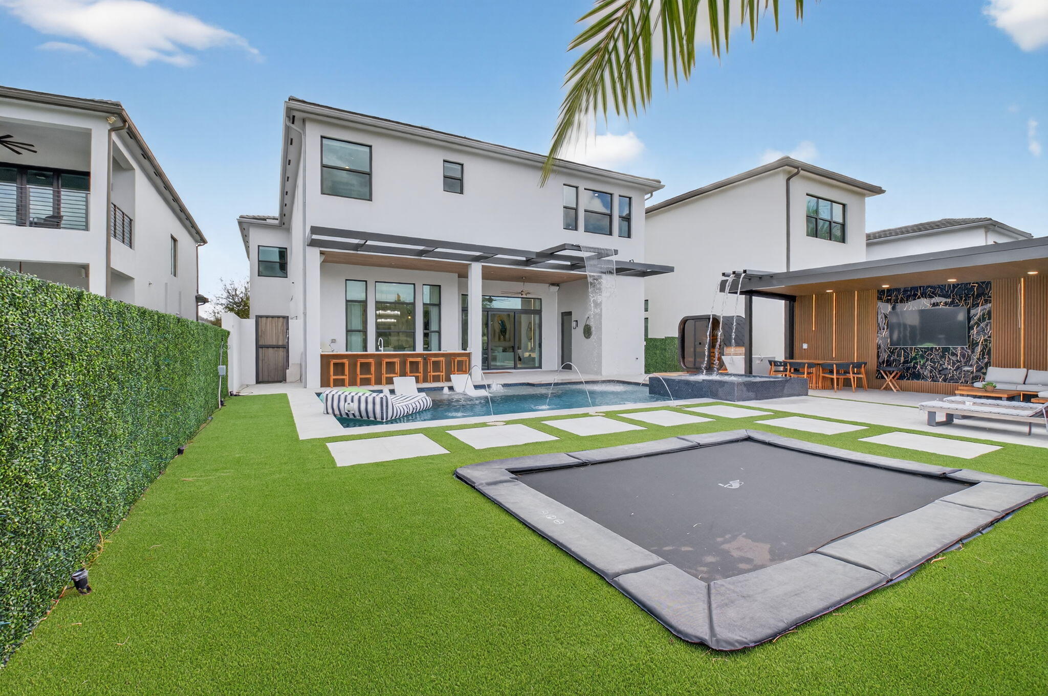 9083 Benedetta Place Boca Raton, FL 33496 - Photo 70 of 112 a view of an house with swimming pool and porch