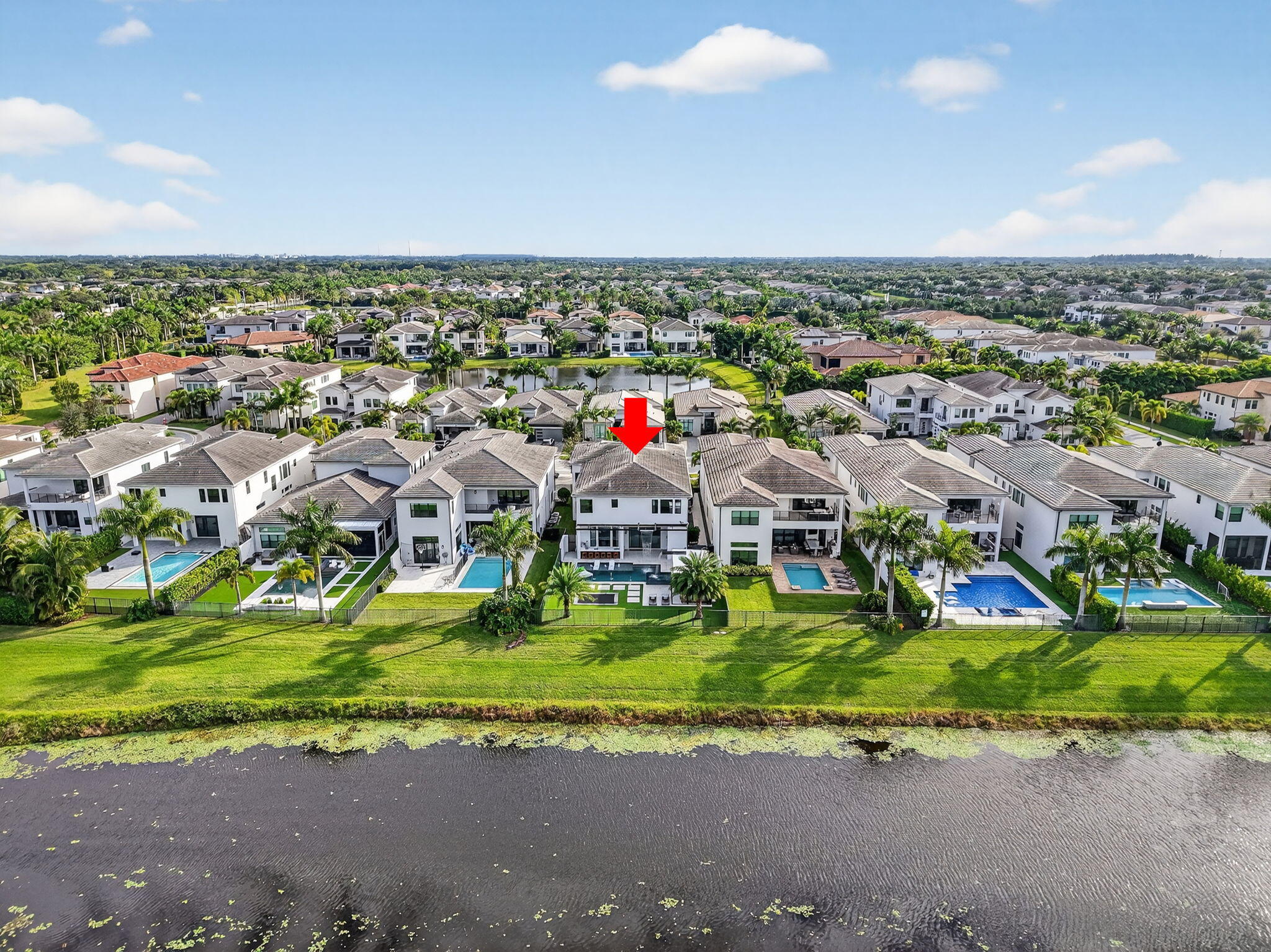 9083 Benedetta Place Boca Raton, FL 33496 - Photo 92 of 112 an aerial view of multiple house