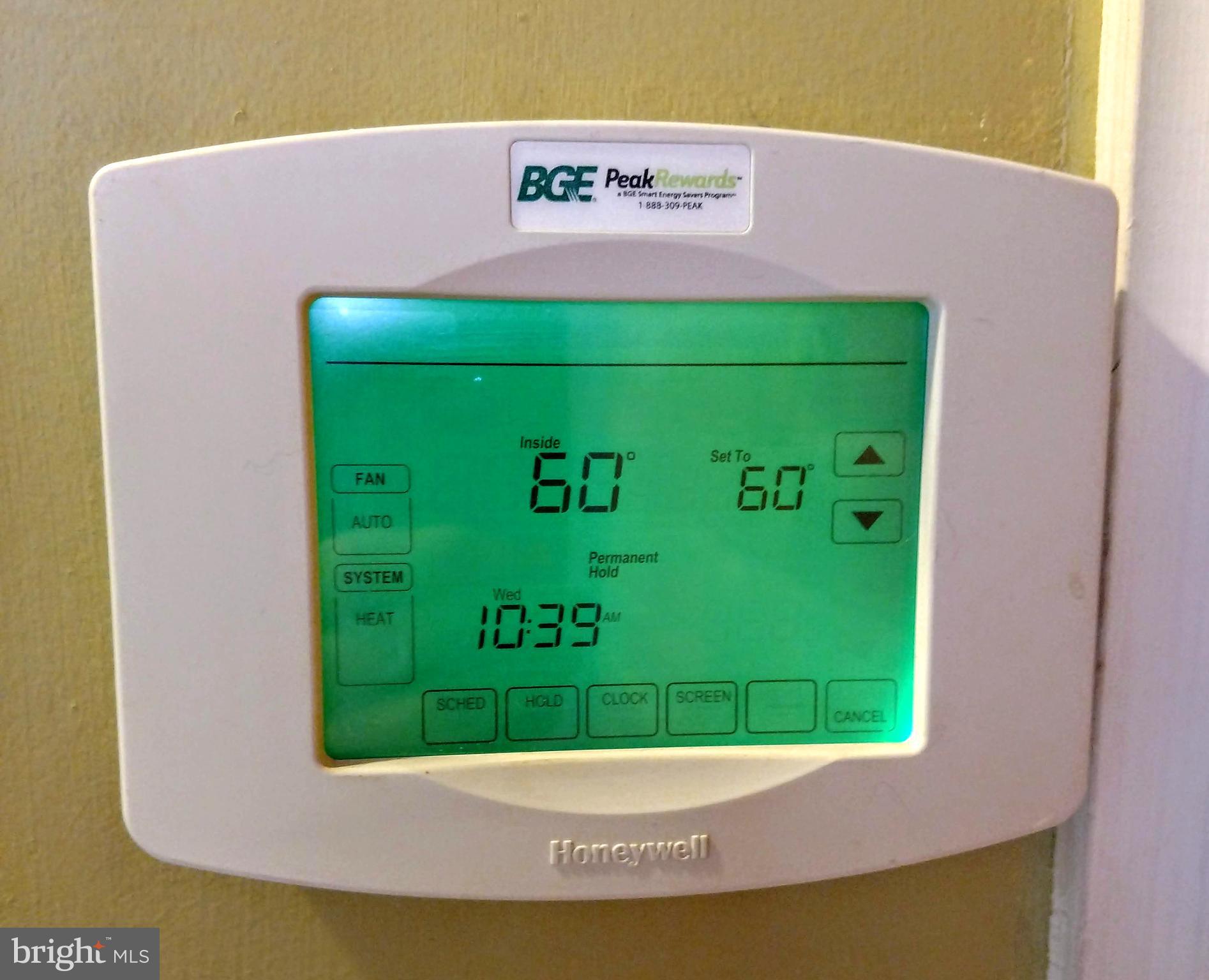 2927 Keswick Road Baltimore, MD 21211 - Photo 34 of 36 Newer programable thermostat