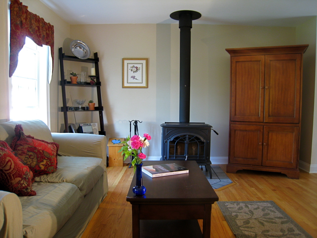 41 Fox Run Lee, MA 01238 - Photo 10 of 27 Living room with Wood stove