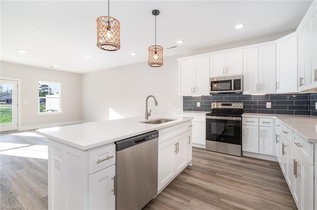 Stainless steel appliances