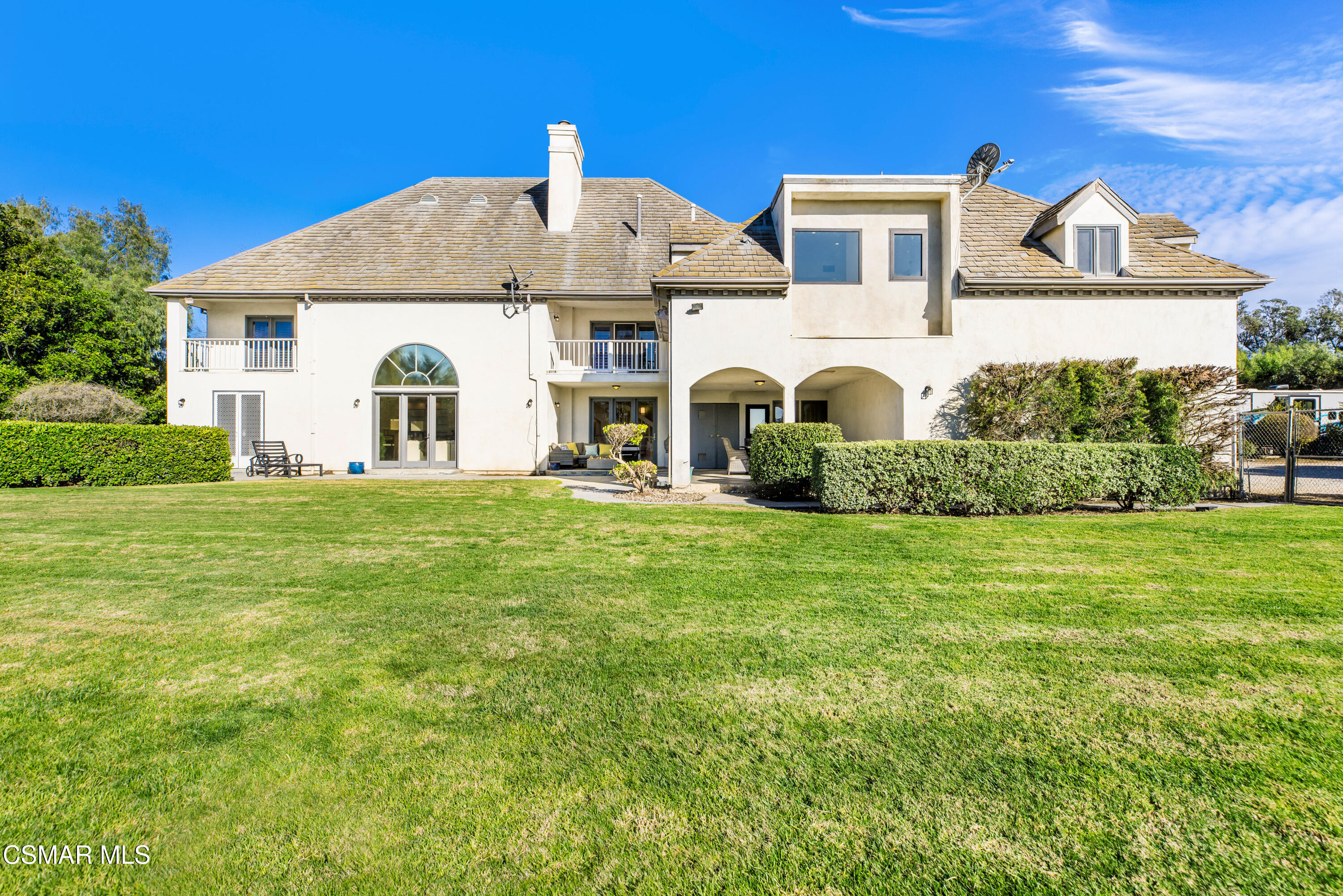 5501 Balcom Canyon Road Somis, CA 93066 - Photo 48 of 77 a front view of a house with a yard