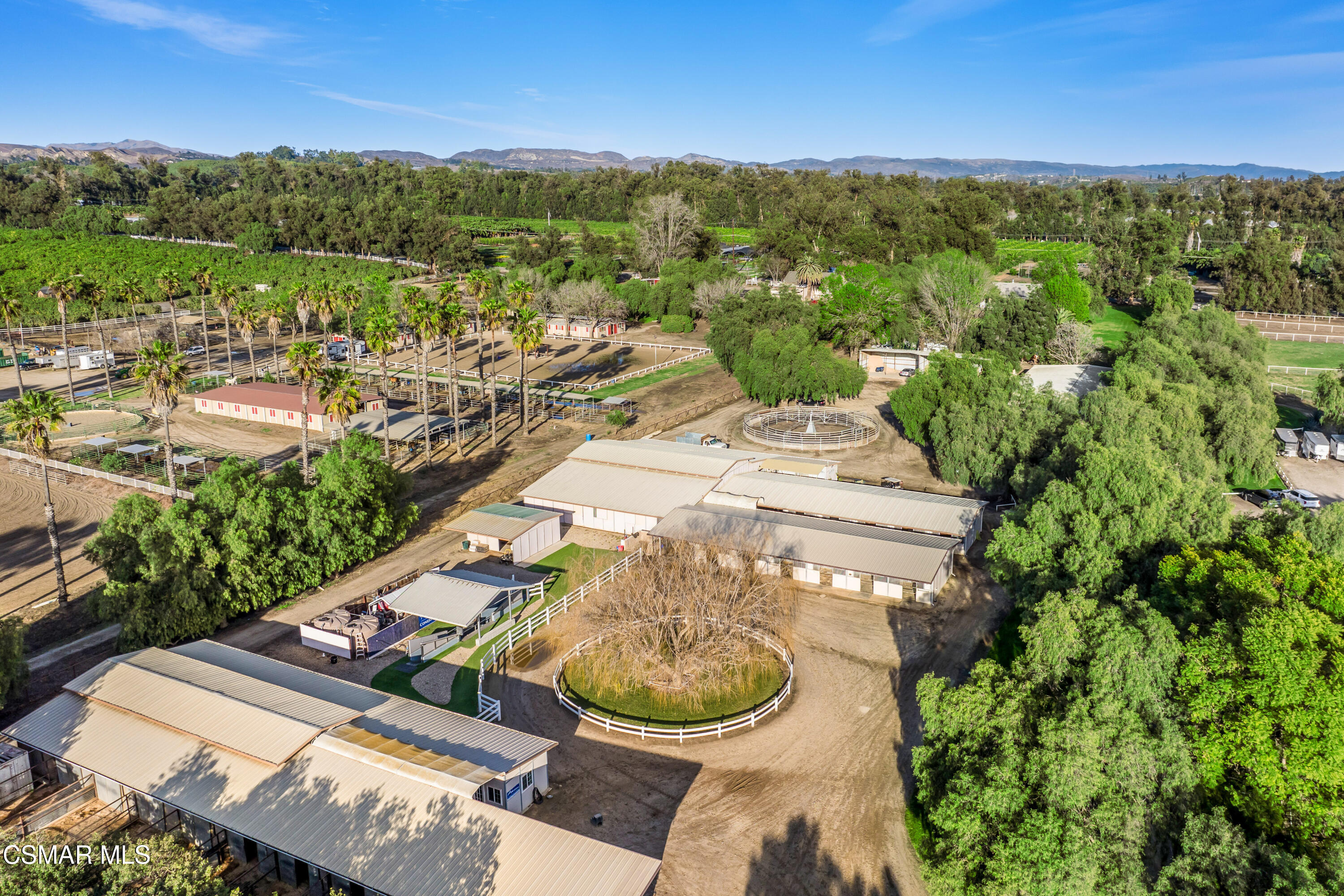 5501 Balcom Canyon Road Somis, CA 93066 - Photo 54 of 77 Overhead- Barn Area