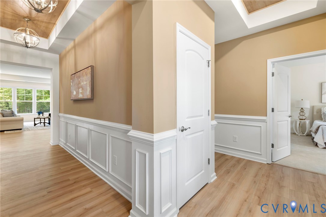 4236 Shirley Road Richmond, VA 23225 - Photo 6 of 40 a view of hallway with wooden floor
