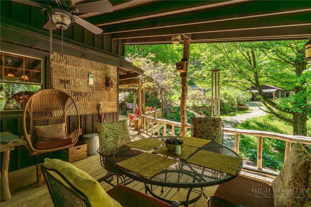 165 Natures Way Boone, NC 28607 - Photo 50 of 50 a view of balcony with furniture