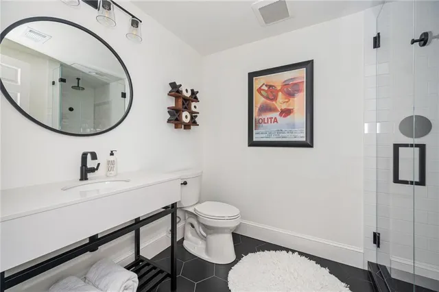 a view of a backyard with plants