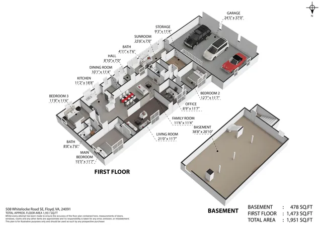 $599,900 | 508 Whitelocke Road Southeast, Floyd, VA 24091