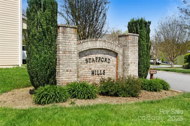 a sign on the side of a building