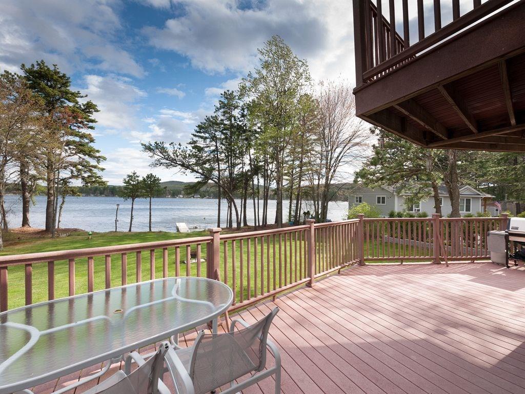 173 Poverty Pond Road West Newfield, ME 04095 - Photo 4 of 35 Relax on your massive 44 foot...