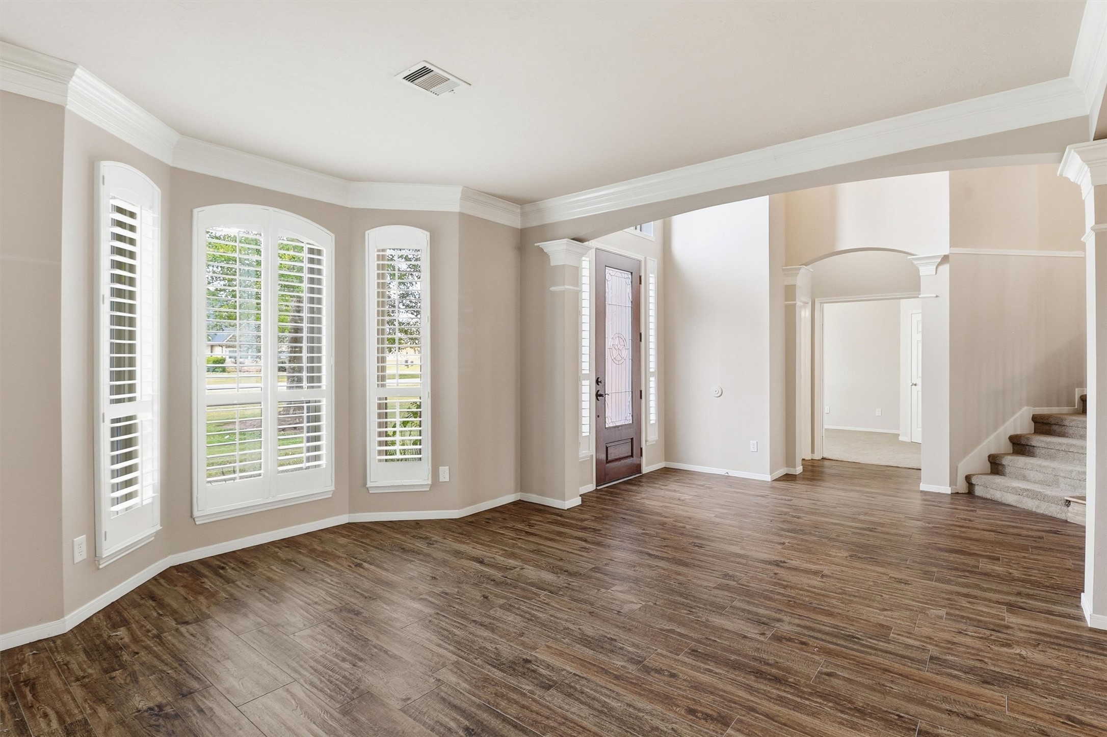 3602 River Bend Drive Rosenberg, TX 77471 - Photo 13 of 49 a view of an empty room with a window
