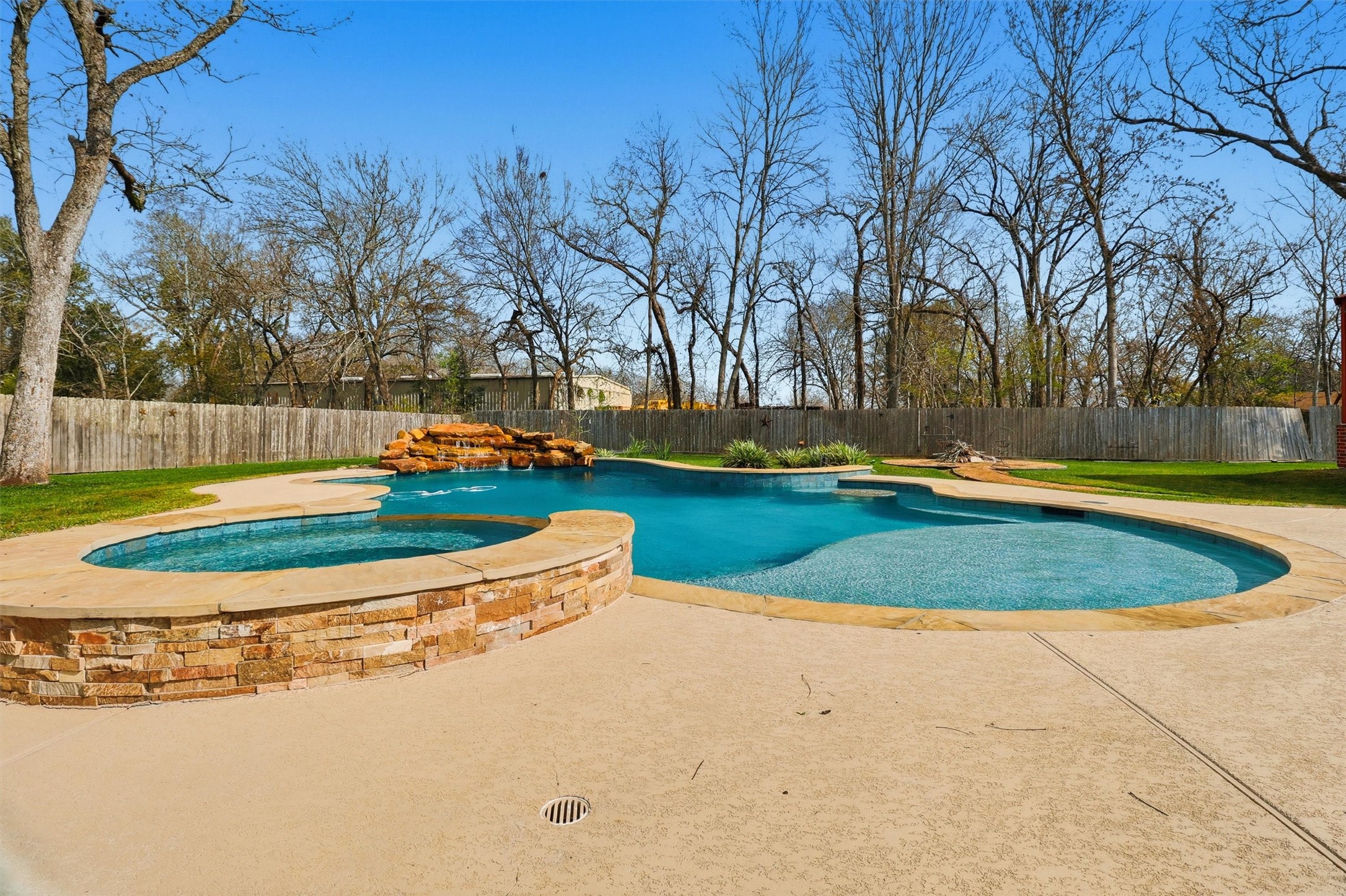 3602 River Bend Drive Rosenberg, TX 77471 - Photo 46 of 49 a view of a swimming pool with a yard