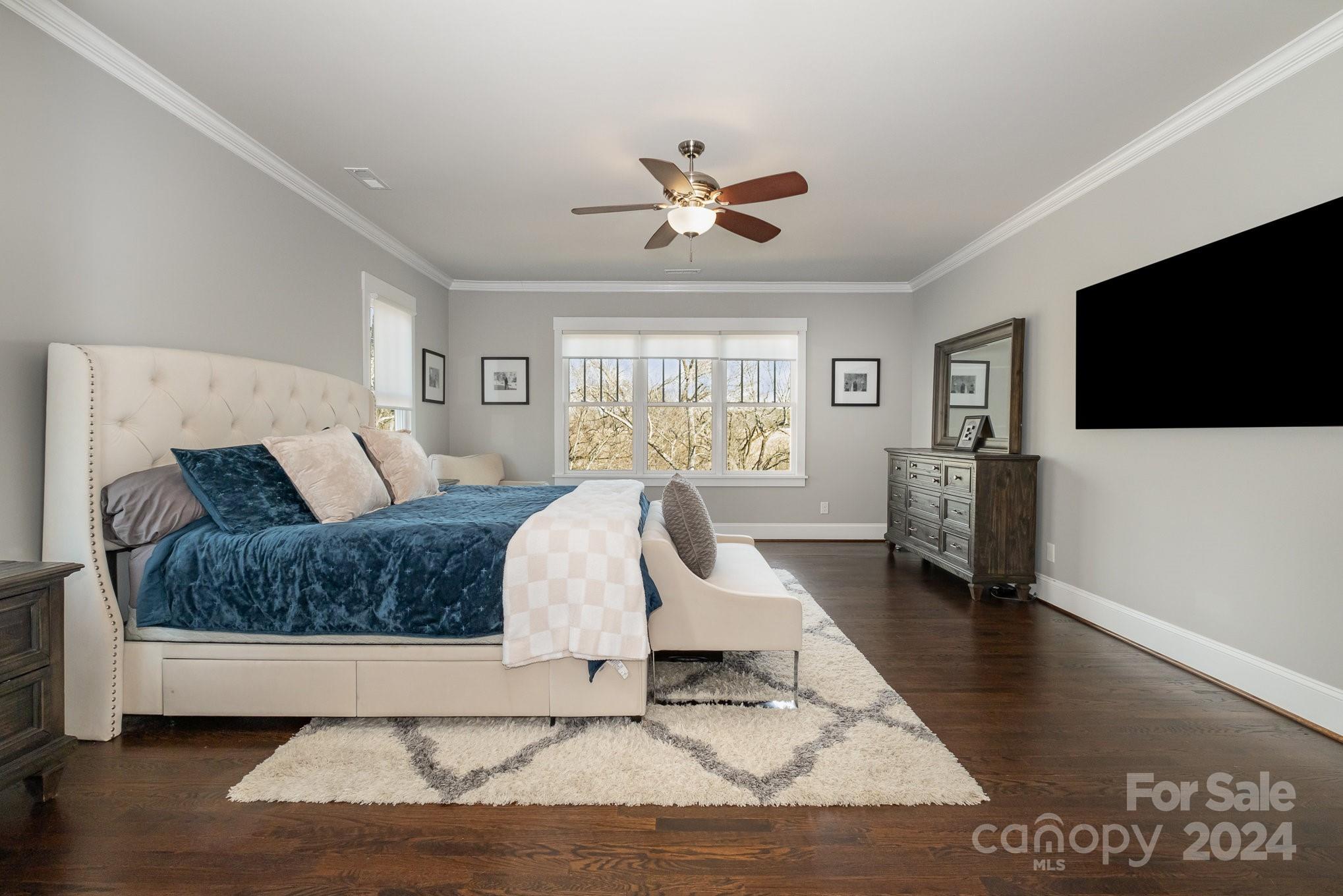 2289 Tatton Hall Road Fort Mill, SC 29715 - Photo 22 of 48 a living room with a couch and a flat screen tv
