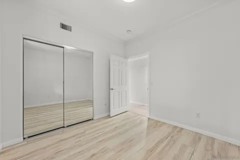 a view of wooden floor