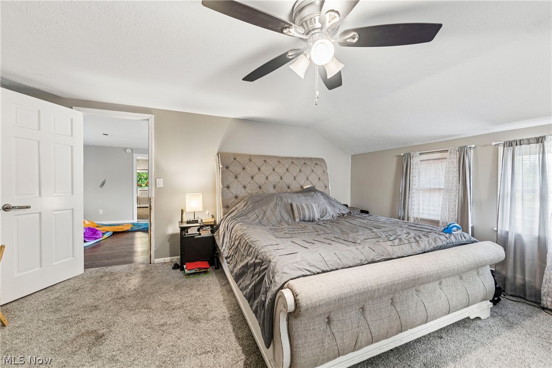 6711 Norwalk Road Medina, OH 44256 - Photo 16 of 46 Primary bedroom with ceiling fan / light and carpet flooring