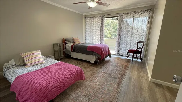 a bathroom with a mirror