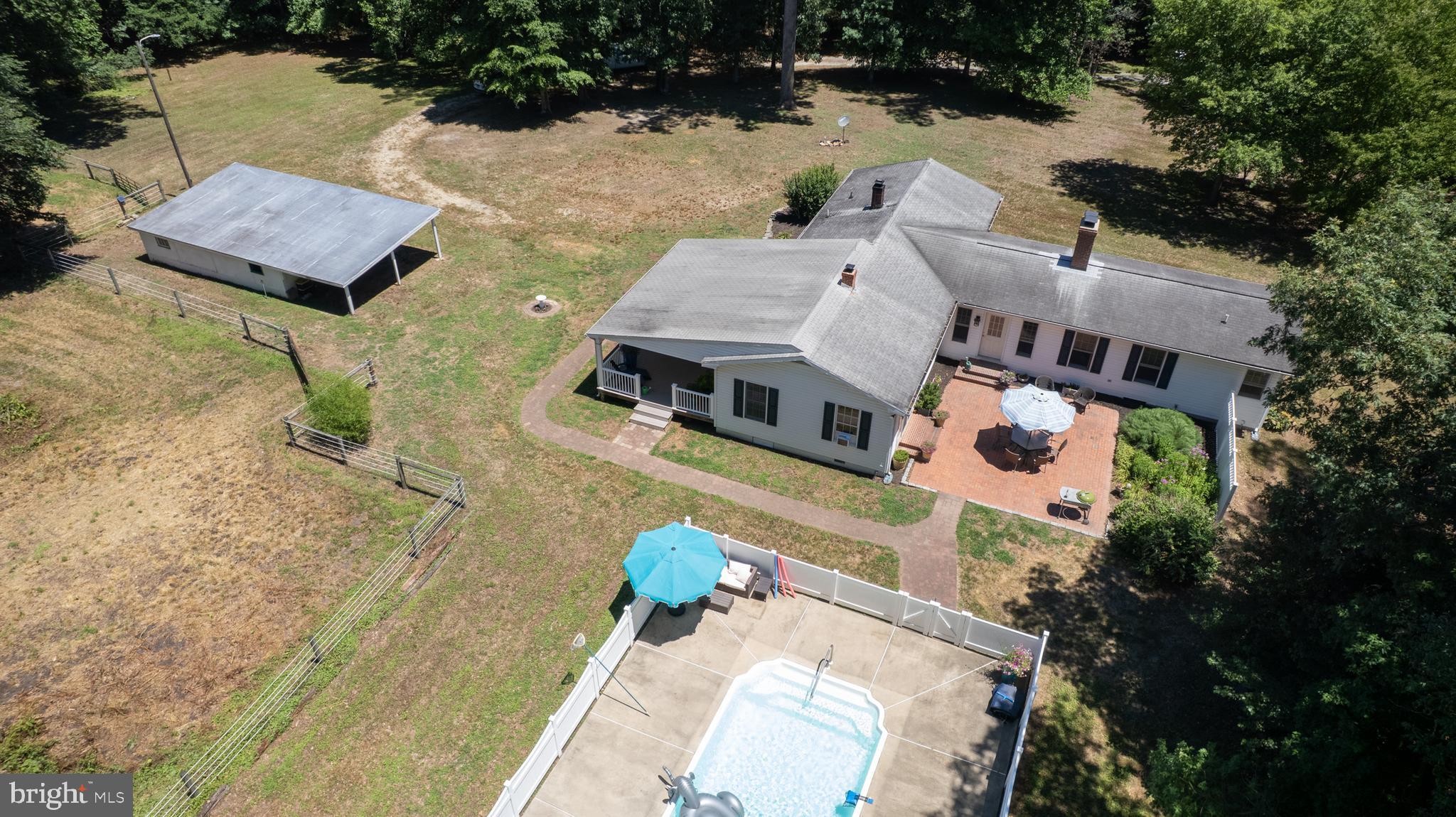 23130 Sparks Road Ridgely, MD 21660 - Photo 47 of 74 an aerial view of a house with outdoor space