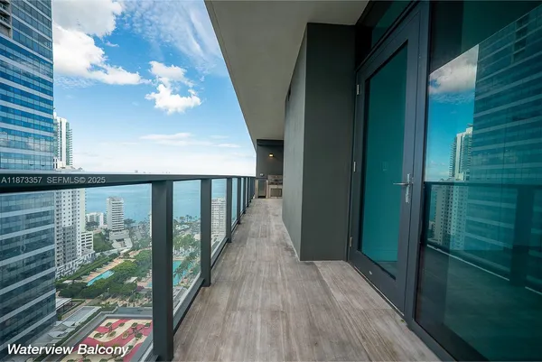 a view of balcony with outdoor space