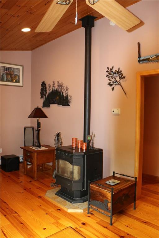 326 Patten Pond Road Surry, ME 04684 - Photo 12 of 35 Pellet stove
