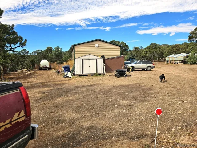 a close view of walk in closet