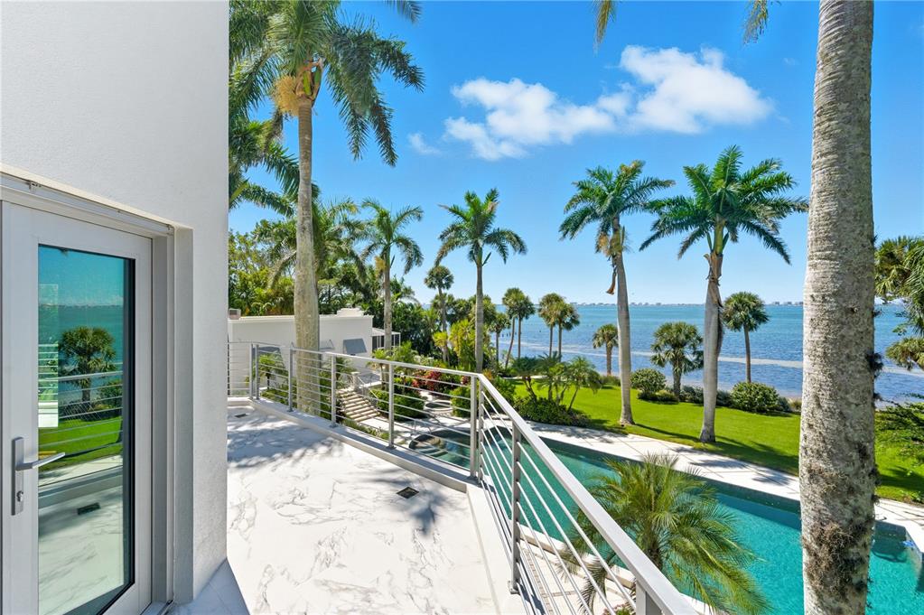 3315 Bay Shore Road Sarasota, FL 34234 - Photo 73 of 96 a view of swimming pool from a balcony