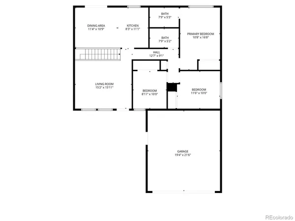 a picture of a floor plan