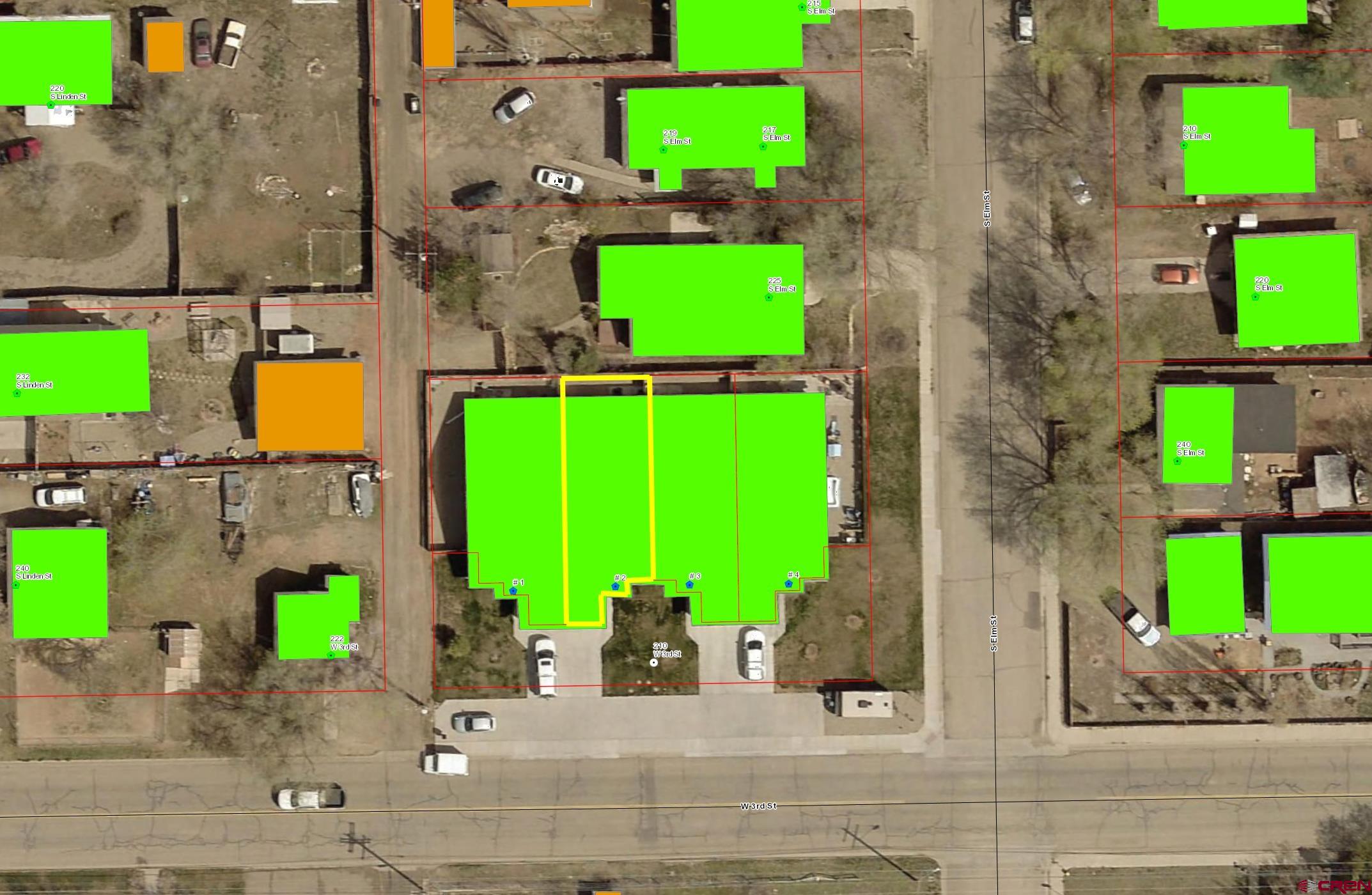 210 West 3rd Street, Unit 2 Cortez, CO 81321 - Photo 19 of 19 an aerial view of a house