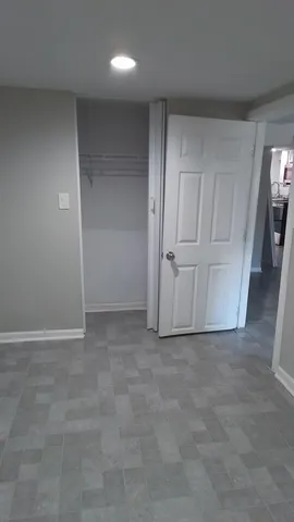 a view of empty room