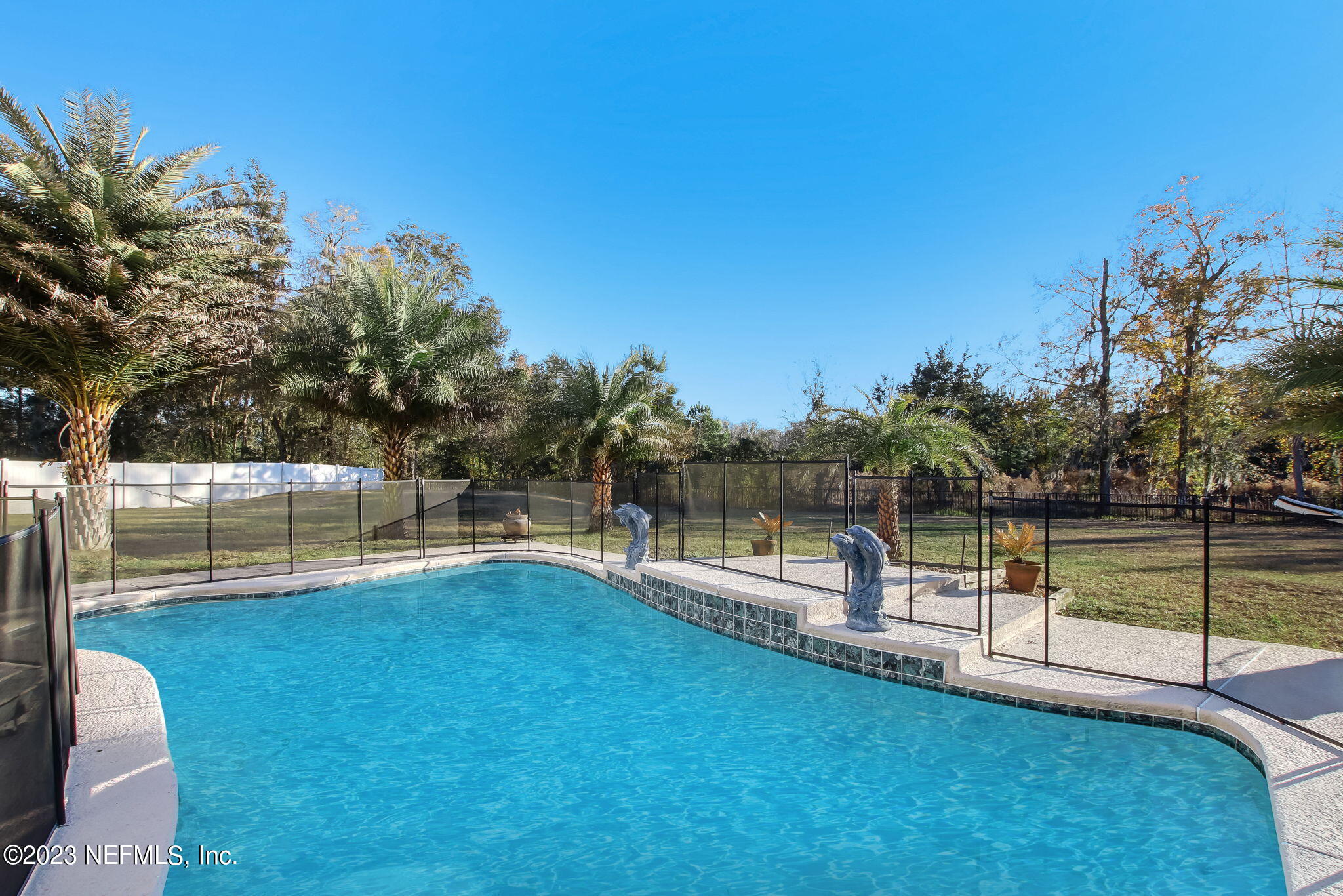 54005 Turning Leaf Drive Callahan, FL 32011 - Photo 45 of 54 a view of a swimming pool with a patio
