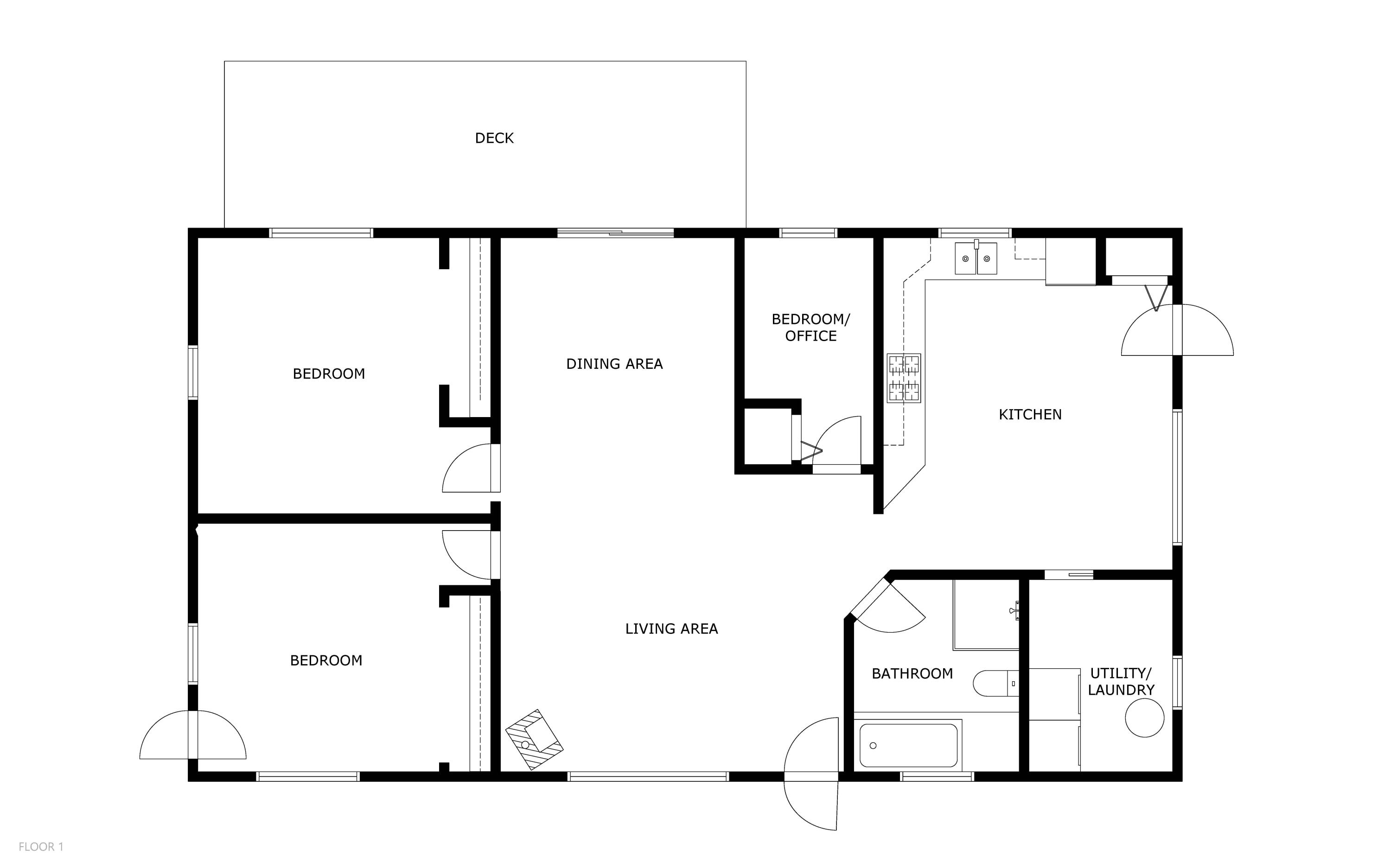 117 Clark Road Unity, ME 04988 - Photo 26 of 26 Floor Plan