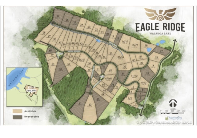 Lot 23 West Of Dry Hill Road, Unit 23 Butler, TN 37640 - Photo 29 of 35 EAGLE RIDGE MAP