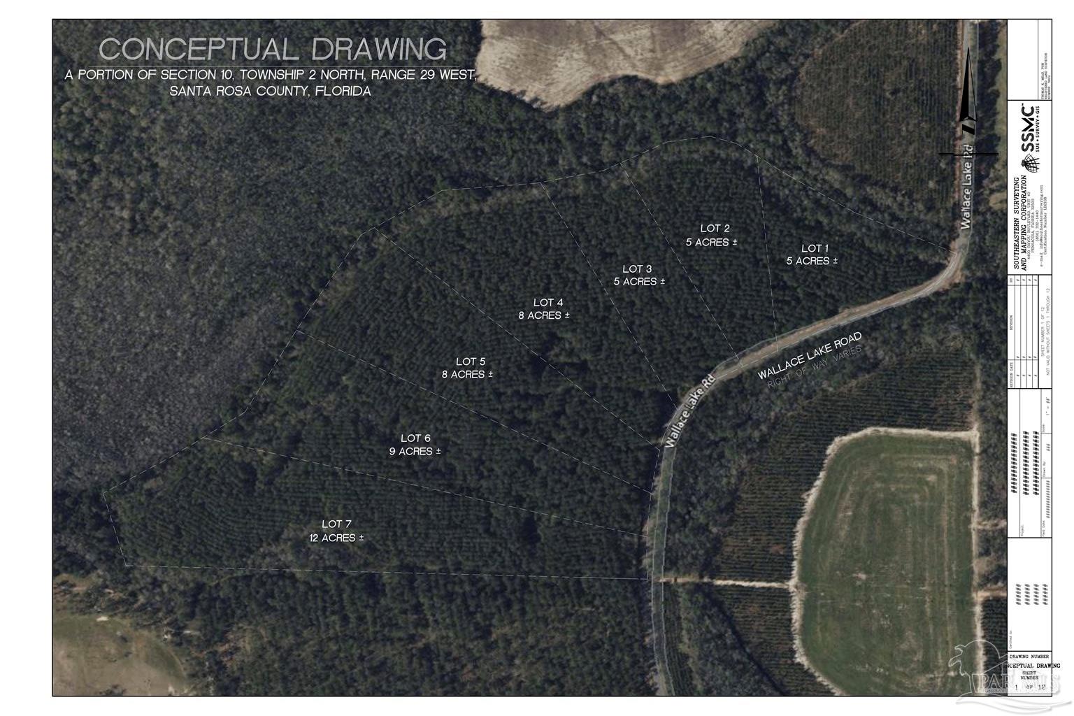 Lot 5 Wallace Lake Road Pace, FL 32571 - Photo 2 of 2 Gallery Image 2
