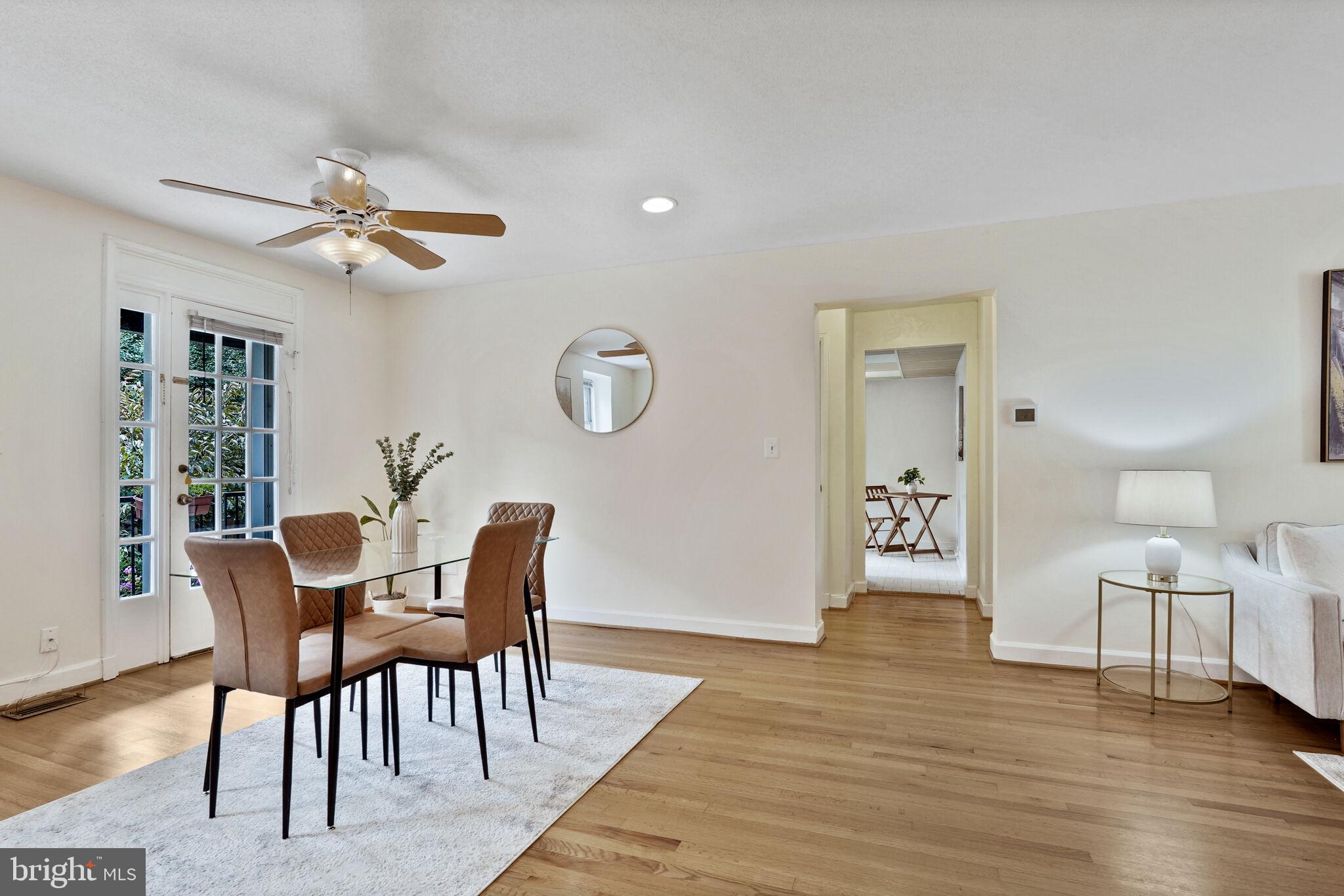 3050 South Buchanan Street, Unit A2 Arlington, VA 22206 - Photo 3 of 32 Dining room w/ door to balcony