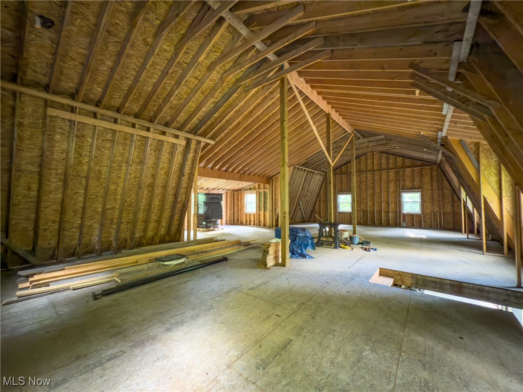 59900 Ramsey Ridge Road Jacobsburg, OH 43933 - Photo 18 of 35 View of unfinished attic