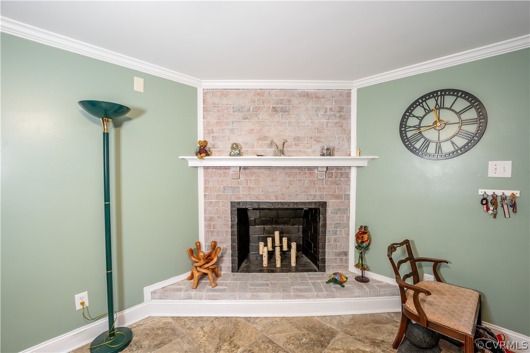 224 Goodward Road North Chesterfield, VA 23236 - Photo 18 of 35 Wood Burning Fire Place