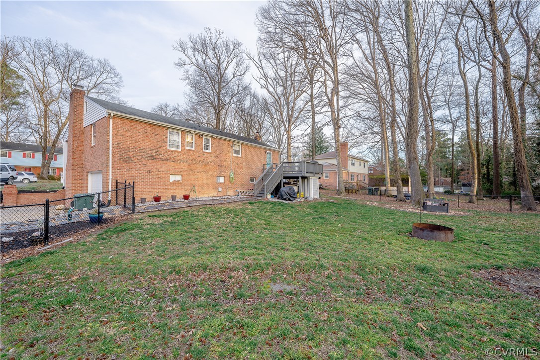 224 Goodward Road North Chesterfield, VA 23236 - Photo 26 of 35 Back Side of House View