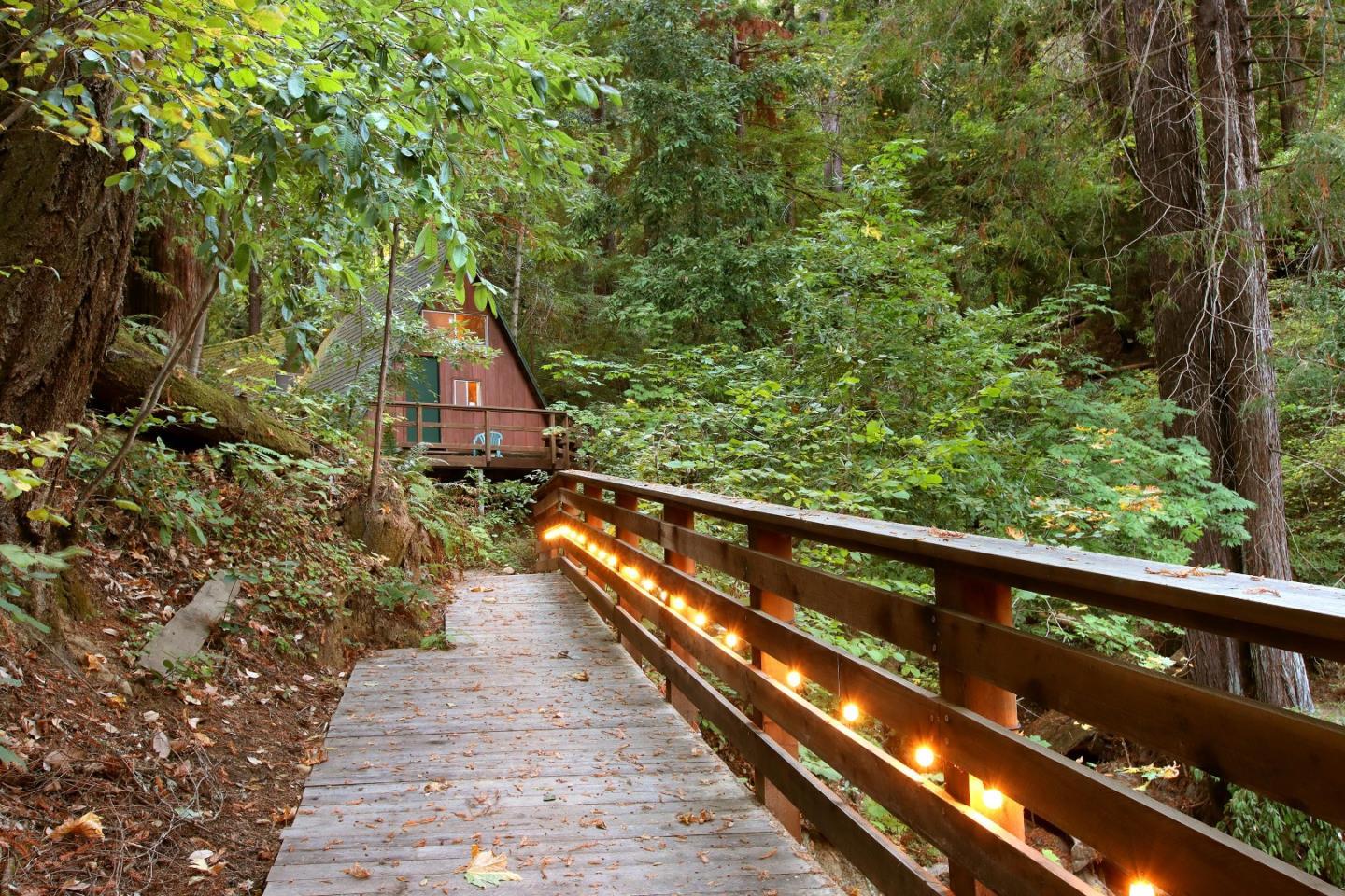 16770 Redwood Lodge Road Los Gatos, CA 95033 - Photo 12 of 122 a view of balcony with wooden floor and fence