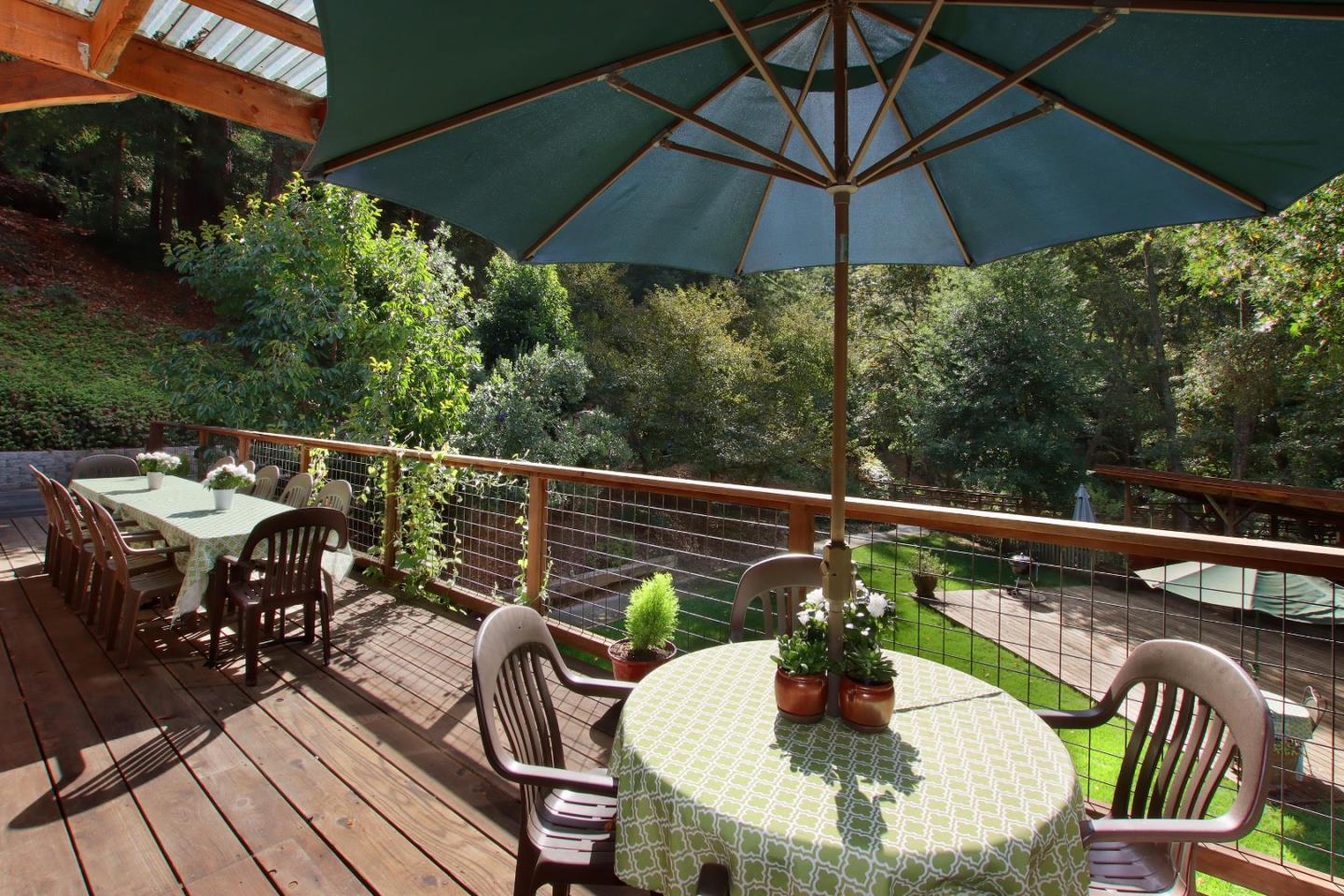 16770 Redwood Lodge Road Los Gatos, CA 95033 - Photo 63 of 122 a balcony view with a seating space