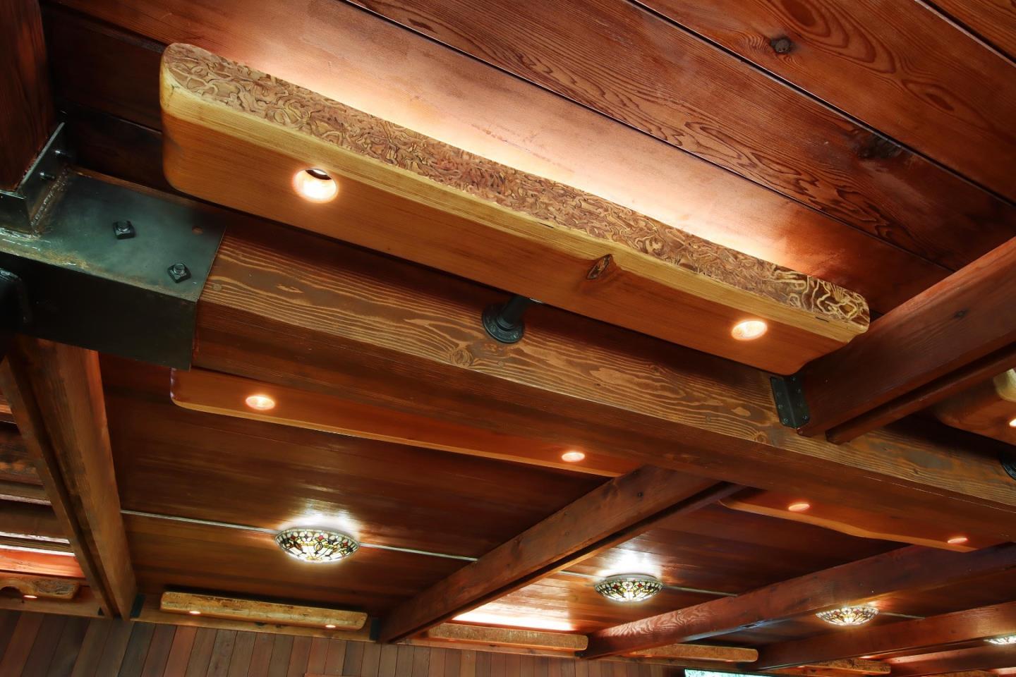 16770 Redwood Lodge Road Los Gatos, CA 95033 - Photo 74 of 122 a view of an empty room with a fireplace