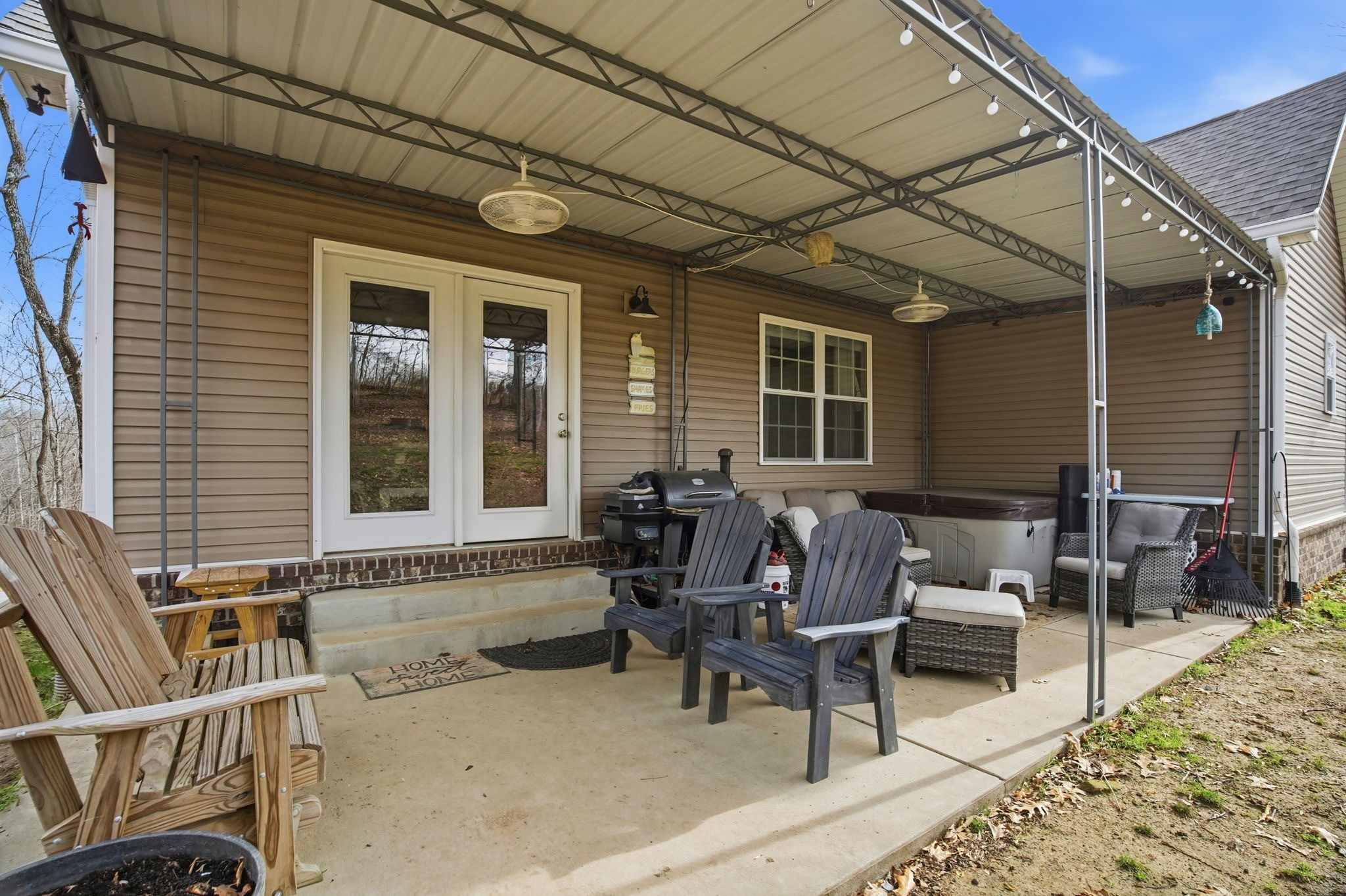 1578 Old Gallatin Road Portland, TN 37148 - Photo 28 of 32 a backyard of a house with outdoor seating