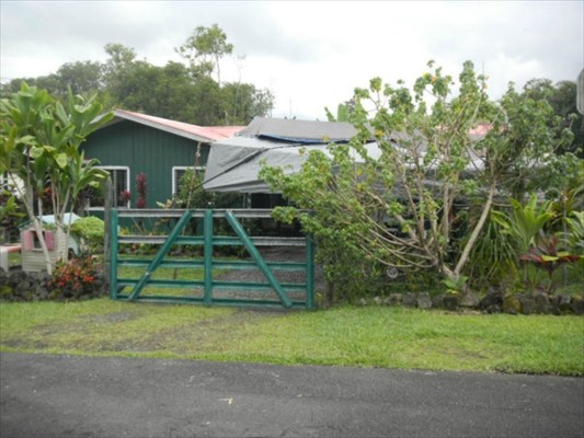 Kaniela Rd Mountain View Mountain View, HI 96771 - Photo 5 of 9 a front view of house with deck and yard