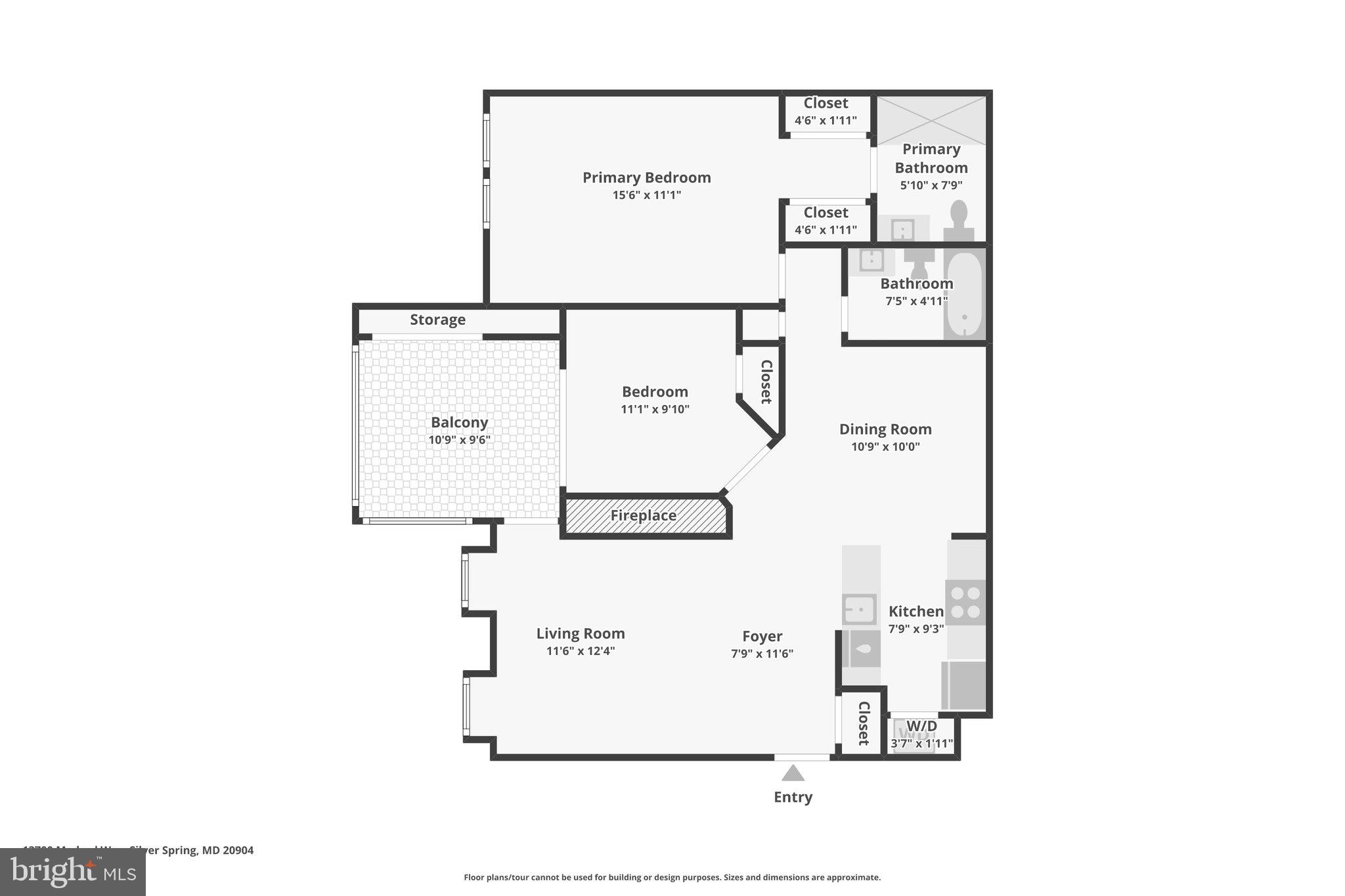 13700 Modrad Way, Unit 8A33 Silver Spring, MD 20904 - Photo 34 of 34 Floor plan