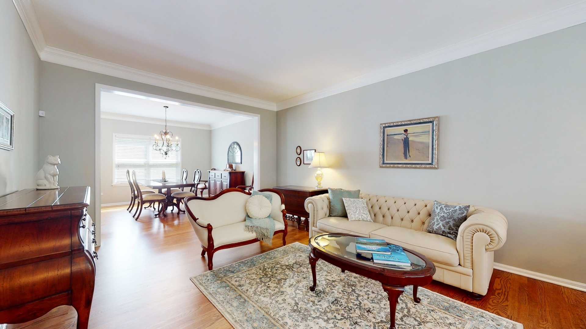 787 Laurel Lane Cary, IL 60013 - Photo 5 of 37 a living room with furniture and wooden floor