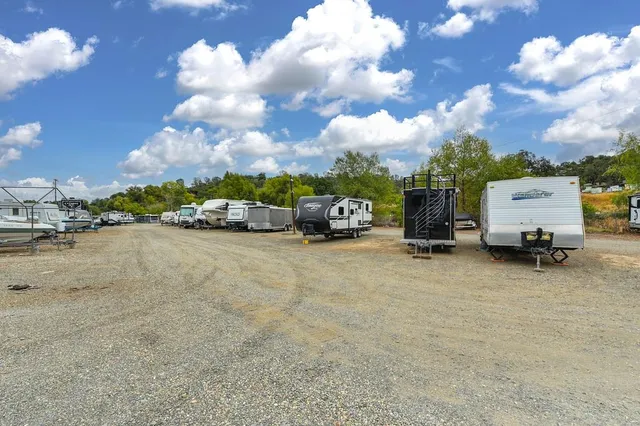 a car parked on the side of the road