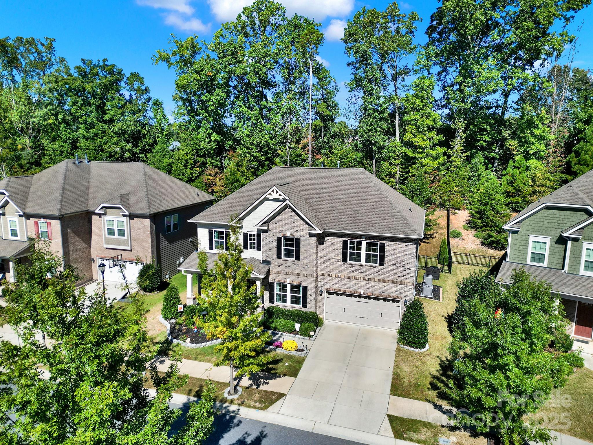 1482 Afton Way Fort Mill, SC 29708 - Photo 6 of 11 aerial view of a house with a yard and potted plants