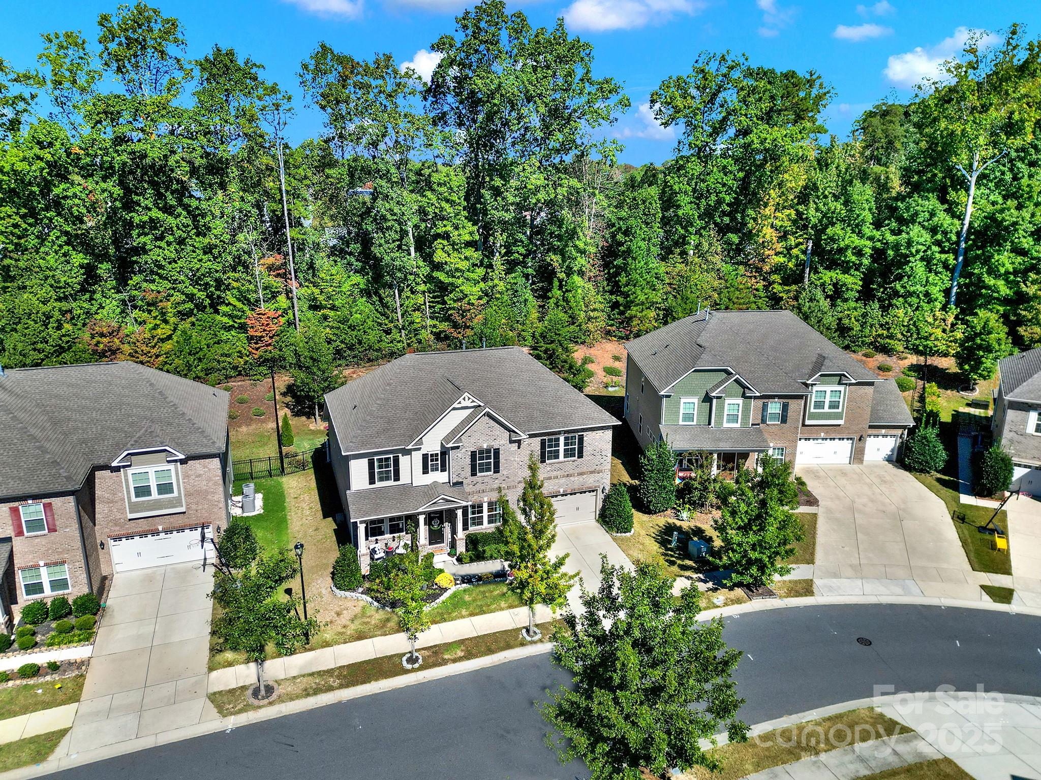 1482 Afton Way Fort Mill, SC 29708 - Photo 7 of 11 an aerial view of multiple houses with a yard