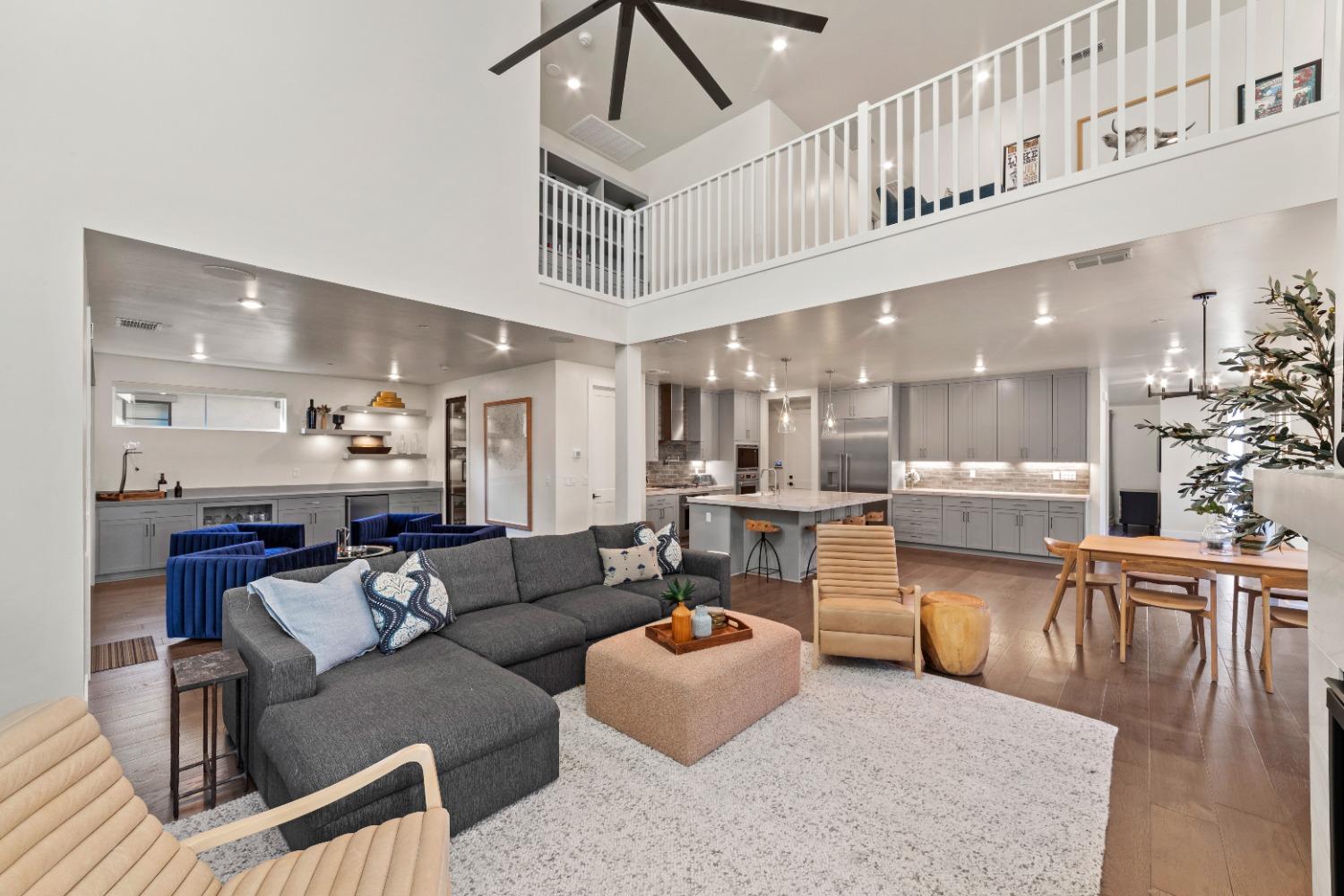 8465 Serene View Road Granite Bay, CA 95746 - Photo 1 of 70 a living room with furniture kitchen view and a table