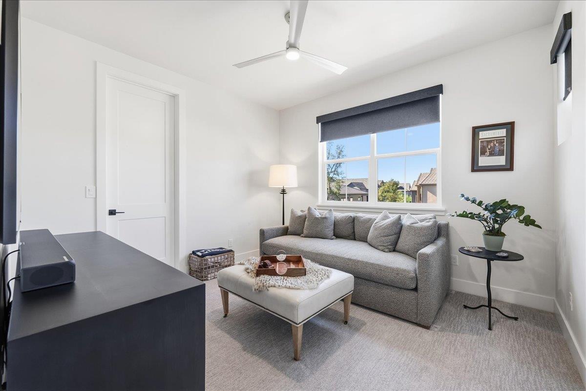8465 Serene View Road Granite Bay, CA 95746 - Photo 50 of 70 a living room with furniture and a potted plant
